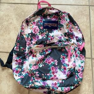 jansport floral backpack